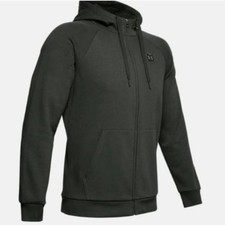 NWT Under Armour ColdGear Rival Fleece Loose Fit Full Zip Hoodie Men's S