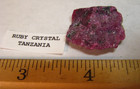 56cts RUBY CRYSTAL ROUGH TANZANIA #247 — photo 4