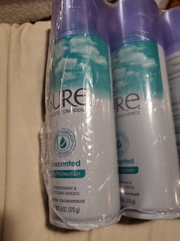 Sure Complete Confidence Unscented Antiperspirant & Deodorant Aerosol Spray 6 oz