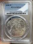 1898-O Morgan Silver Dollar $1 PCGS MS64  ~ Great Luster ~ Free Shipping