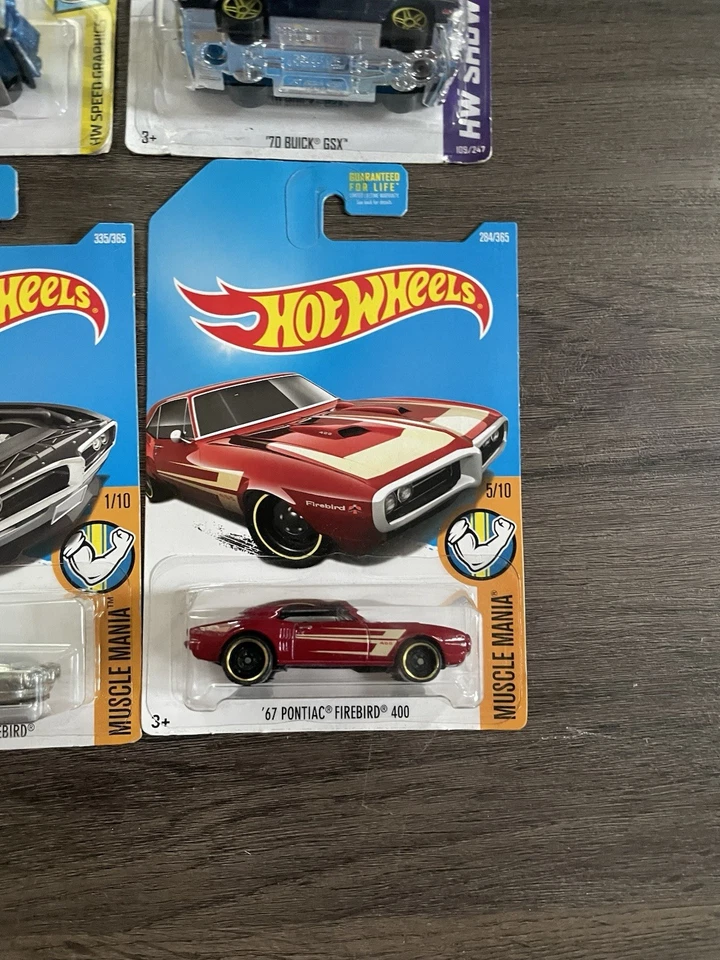 Lote de 8 autos clásicos Hot Wheels Buick GMX Chevy Plymouth Pontiac personalizados 2015 Foto 2 de 4