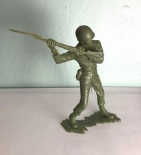 Marx Original 6 Inch: Marine with Rifle Up 1, 1960's