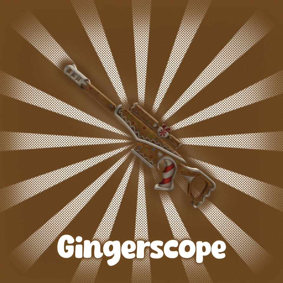 Gingerscope MM2 Anicent Gun / Cheap and Quick Delivery (Murder Mystery 2)