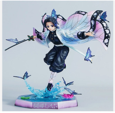 Demon Slayer Kochou Shinobu 23cm Figure Model Statue Toy PVC Christmas Gift