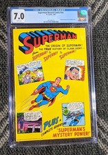 Superman Record Comic #nn CGC 7.0 DC Comics 1966 White Pages Curt Swan