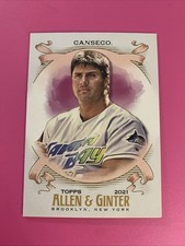 2021 Topps Allen & Ginter's - Jose Canseco #64 Tampa Bay rays