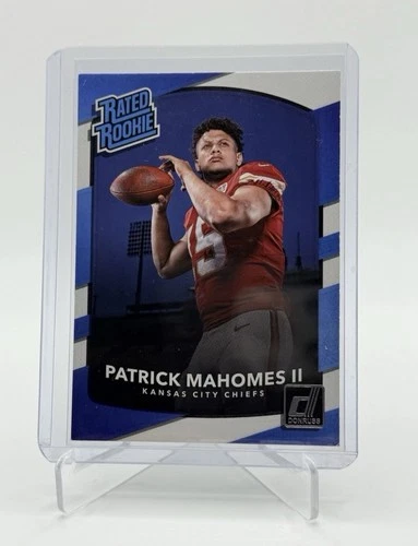 2017 Panini Donruss - Rated Rookie Patrick Mahomes II #327 (RC)