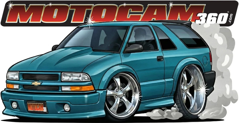 94-04 Chevy S10, S10 Blazer, Sonoma, S-15,  Jimmy,  Bravada Hood Strut- Motocam - Image 3 of 4