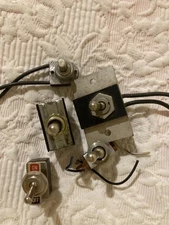 vintage Metal electrical switch lot Of 5