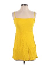 Flynn Skye Women Yellow Casual Dress XS