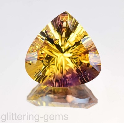 36.60 Ct Natural Bi-Color Ametrine Pear Shape Flawless Untreated IGL Gems 5DNP
