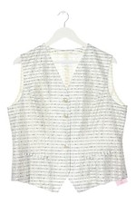 JOBIS Gilet Donna Abito da uomo Taglia IT 48 bianco stile casual