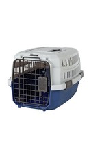 Small Pet Carrier Cage Plastic Cat Puppy Portable Travel Crate