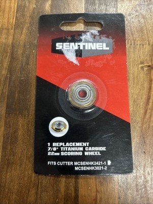 Sentinel 7/8  Titanium Carbide 22mm Scoring Wheel