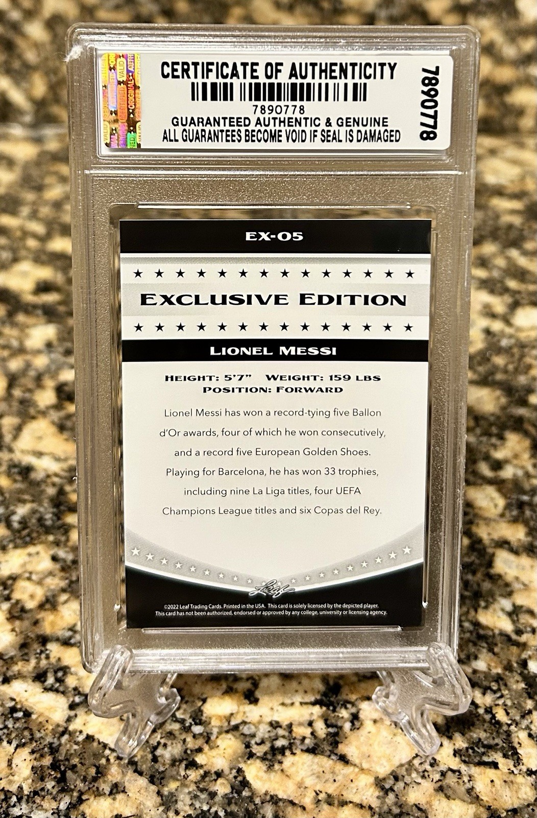 25 Card Lot 2004-22 LIONEL MESSI/PELE/RONALDO/YAMAL Rookie GRADED GEM-MT 10 view 11