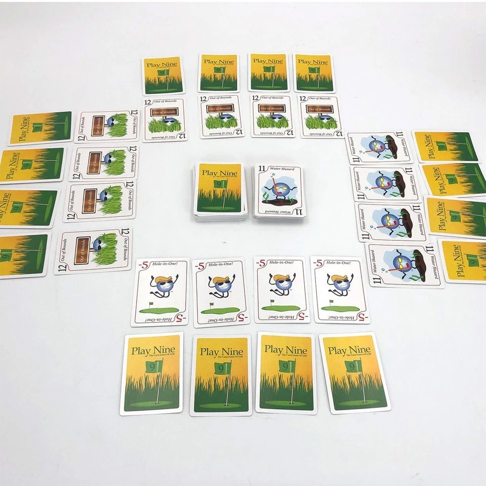 PLAY NINE The Card Game Of Golf SEALED Uses Strategy • Challenging • Family Fun! - Image 4 of 4