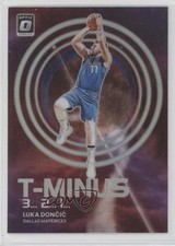 2022-23 Panini Donruss Optic T-Minus 3 2 1 Holo Prizm Luka Doncic Dončić #7 17hw