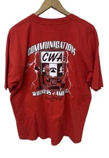 Vintage CWA Local 3902 Union Workers Of America T Shirt Size Men’s XL Made USA