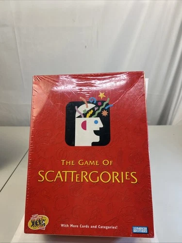 The Game of Scattergories Vintage 2003 Milton Bradley Board Game NEW SEALED