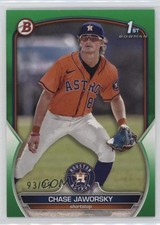 2023 Bowman Draft Green 93/99 Chase Jaworsky #BD-45 0e1