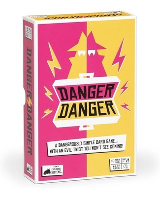 Danger Danger Kartenspiel von Exploding Kittens Partyspiel