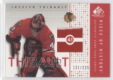 2002-03 SP Game Used Piece of History 131/225 Jocelyn Thibault #PH-JO 0k2
