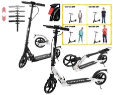 Monopattino Pieghevole Urban Scooter richiudibile in alluminio con cavalletto