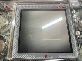 Neogeo Pocket Color NGPC Slim Crystal Clear Complete In Box CIB US Seller