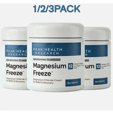 Magnesium Freeze Magnesium Cream With Niacinamide For Joints Low Back Topica