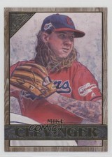 2020 Topps Gallery Wood Mike Clevinger #12 10ou
