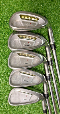 #ad #ad TaylorMade RAC OS Iron Set 6 PW Precision Regular Steel NEW GRIPS sa6840 $145.00