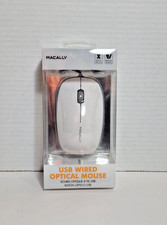Macally 3 Button Optical USB Wired Mouse for ...