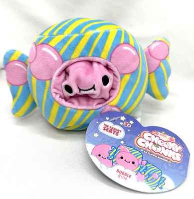 NWT Cheeky Chonks Bubble Bum Spin Master Plush Toy 2 In 1 Reversible