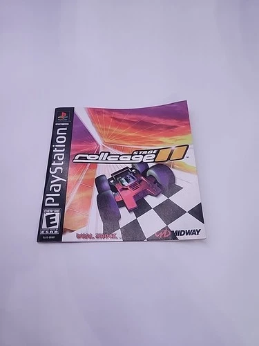 Rollcage Stage II (Sony PlayStation 1, 2000) Manual Only!