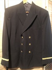 US Navy Officer Uniform Service Dress Blue 42 XS Coat Jacket Flying Cross Pants
