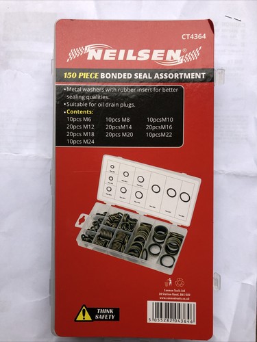 135pce KIT GUARNIZIONE/LAVATRICE INCOLLATA DOWTY METRICA - Foto 10