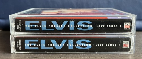 The Elvis Presley Collection 'Love Songs 1 and 2' 1997 Cassette Tapes - Picture 2 of 3