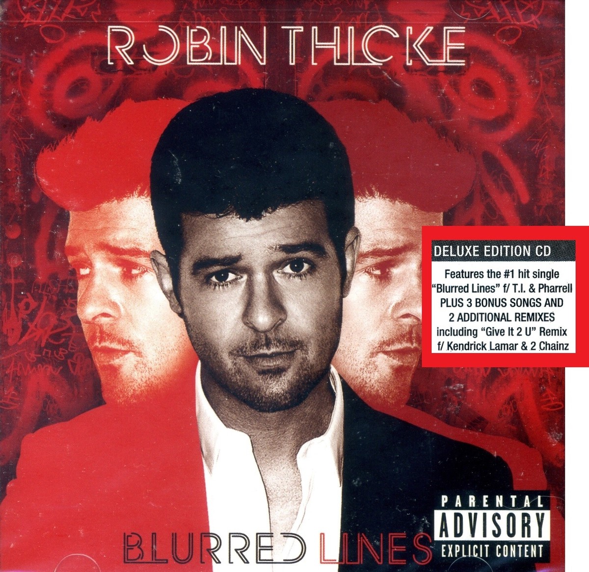 ROBIN THICKE / BLURRED LINES 12”アナログレコード Robin