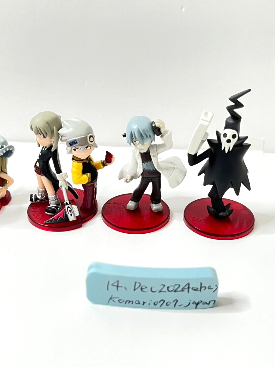 Soul eater figure collection 8 complete set fire force maka black