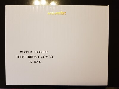 SODENTIST WATER FLOSSER TOOTHBRUSH COMBO IN ONE - NEU / OVP