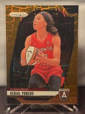 2024 Panini Prizm WNBA -AERIAL POWERS - ORANGE LAZER #37