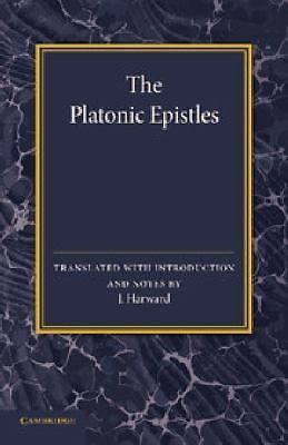 The Platonic Epistles Translated with Introduction and Notes Harward Paperback