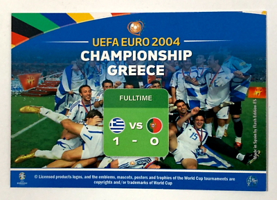 2024 UEFA EURO GERMANY EF Card #012 ECW. 12 CHAMPIONSHIP GREECE