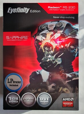Sapphire Radeon R5 230 Eyefinity Edition passive Grafikkarte