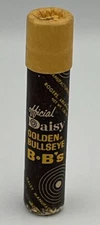 Vintage Official Daisy Golden Bullseye BBs in Tube