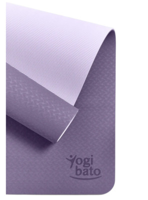 Yogibato Yogamatte Balance   rutschfeste Gymnastikmatte Sportmatte 183x61x0,6 cm