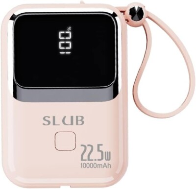 SLuB Tragbares Ladegerät Powerbank 10000mAh PD 22,5W Schnellladen *Neu
