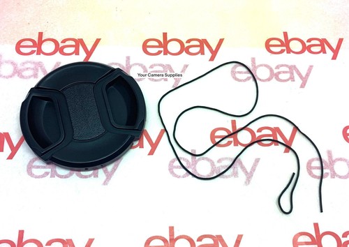 FRONT SNAP ON LENS CAP TO KODAK CAMERA Z650 Z710 Z740 ZD710 EASYSHARE + HOLDER  - Picture 11 of 13