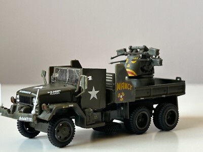 Auto LKW M35A1- 1968 AMERIKANISCHES MILITÄRGEWEHR LKW Modell Druckguss Amercom 1:72