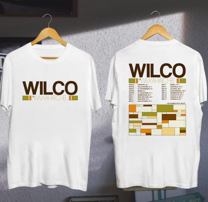 Wilco Sweet And Sour Spring Tour Date 2025 Merch, Wilco With